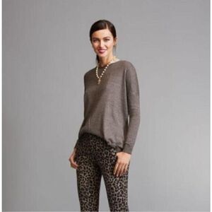 Cabi Oversized Sweater Mushroom Size XS #3305